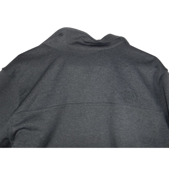 The North Face Mens Windwall Thermal Lined Zip Jacket Gray Size Medium - Picture 6 of 13